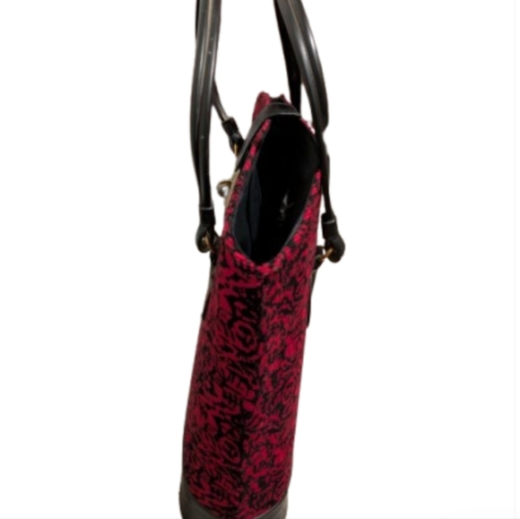 Vintage Brocade Fabric Mary Poppins Tote - Picture 2 of 4